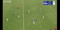 锁定胜局！补时阶段甘超边路1V2突破，小角度攻破英博球门！