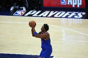 阿努诺比:我是出色的三分射手 三分出手比上赛季更果断了